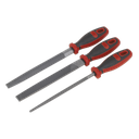 Sealey Premier Engineer's File Set 200mm 3pc