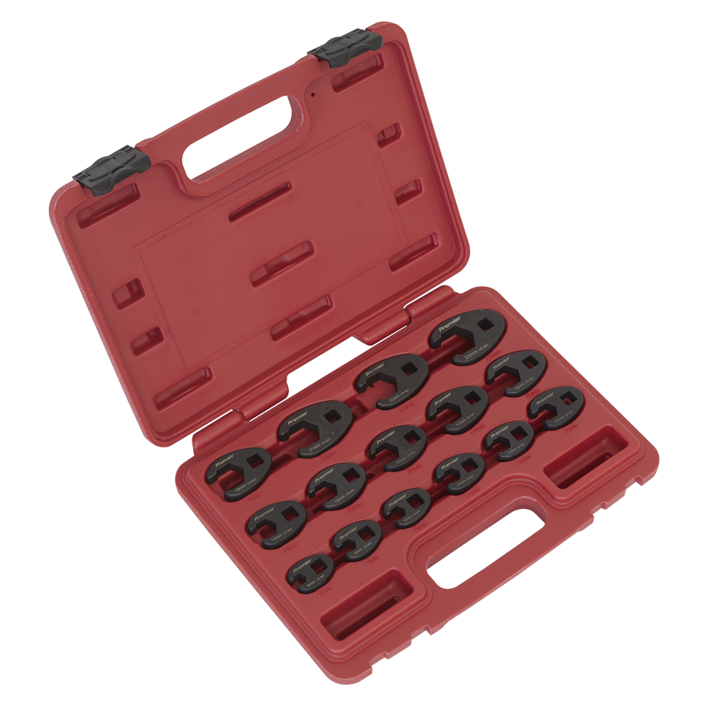Premier Crow's Foot Spanner Set 3/8"Sq Drive 15pc