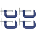 G-Clamp Set 75mm 4pc