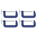 G-Clamp 150mm 4pc