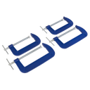 G-Clamp Set 150mm & 200mm 4pc