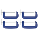 G-Clamp Set 200mm 4pc