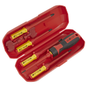 Sealey Premier Interchangeable Screwdriver Set 8pc - VDE Approve