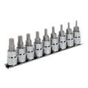 Premier TRX-P* Socket Bit Set 3/8"Sq Drive 9pc