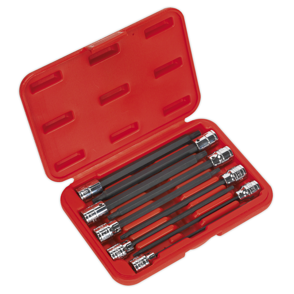 Sealey Premier TRX-Star* Socket Bit Set 3/8"Sq Drive 150mm 9pc