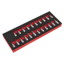 Sealey Premier TRX-Star*/Hex/Spline Socket Bit Set 3/8"Sq Drive 