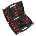 Sealey Premier Insulated Open-End Spanner Set 18pc - VDE Approve