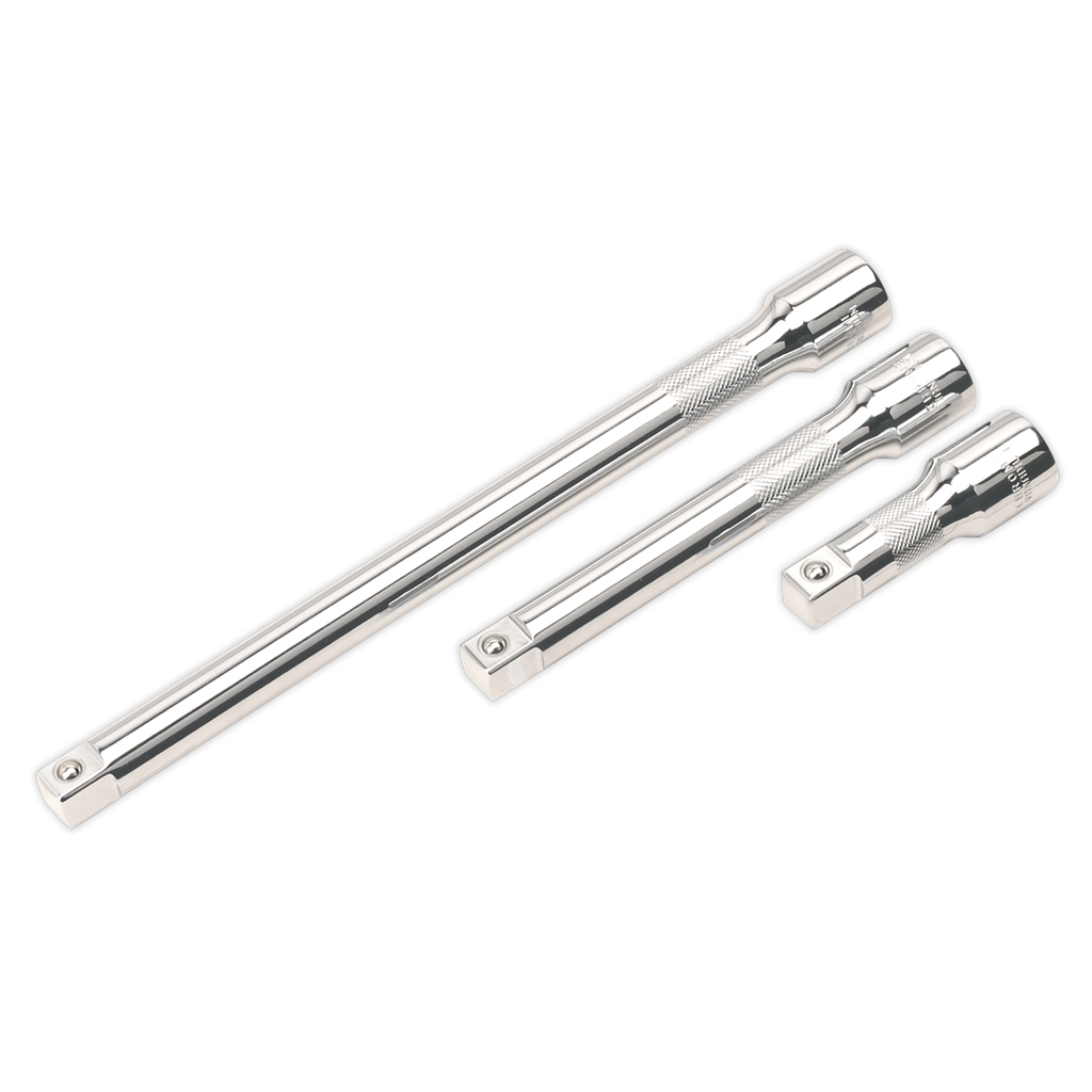Premier Extension Bar Set 1/2"Sq Drive 3pc