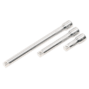 Premier Extension Bar Set 1/2"Sq Drive 3pc