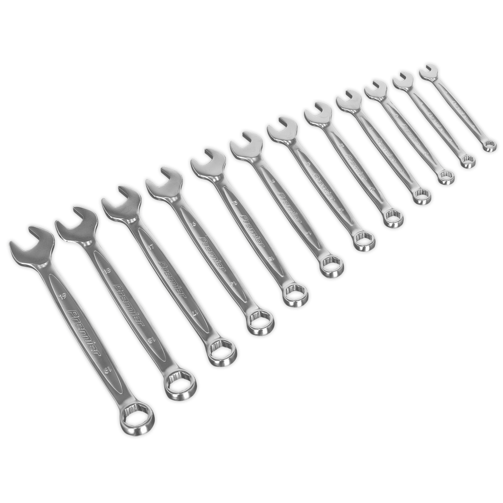 Premier Lock-On™ Combination Spanner Set 12pc