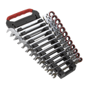 Premier Platinum Flexi-Head Ratchet Combination Spanner Set 12pc