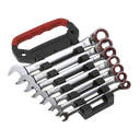 Sealey Premier Platinum Reversible Ratchet Combination Spanner S