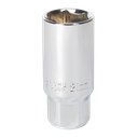 Sealey Magnetic Spark Plug Socket 3/8"Sq Drive 21mm