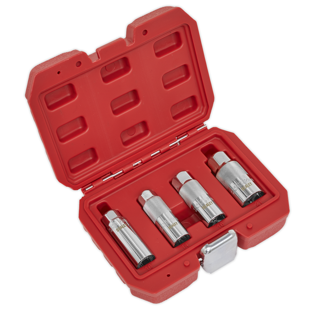 Spark Plug Socket Set 3/8"Sq Drive 4pc