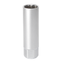 Thin Wall Spark Plug Socket 3/8"Sq Drive 12-Point 14mm