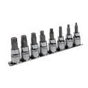 Premier Lock-On™ Hex Socket Bit Set 3/8"Sq Drive 8pc