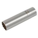 Spark Plug Socket with Magnetic Retainer 3/8"Sq Drive 12-Point 14mm