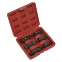 Double End Oil Drain Plug Key Set 6pc