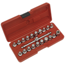Oil Drain Plug Key Set 3/8"Sq Drive 21pc