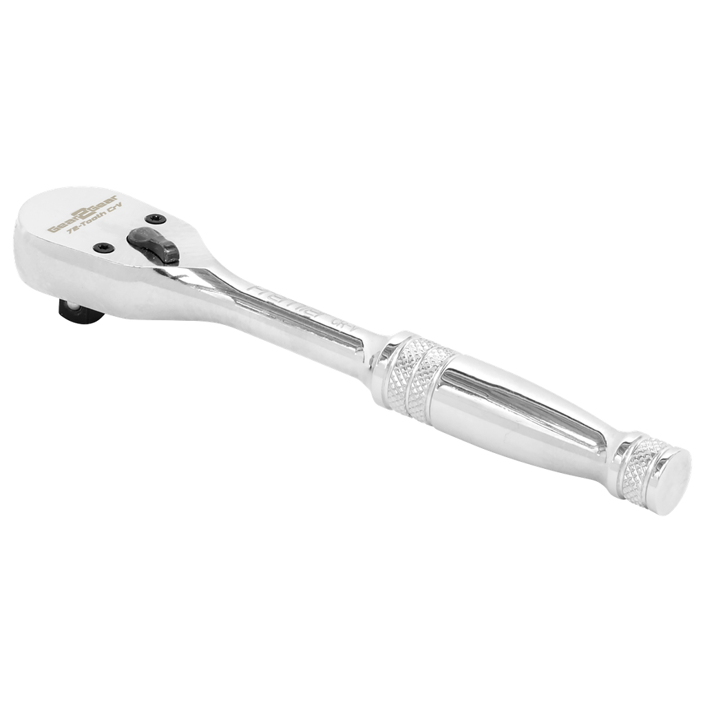 Premier Dust-Free Ratchet Wrench with Flip Reverse 1/4"Sq Drive