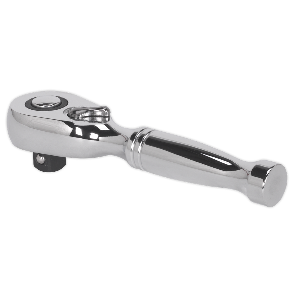 Sealey Premier Stubby Pear-Head Ratchet Wrench with Flip Reverse
