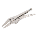 Sealey Premier Long Nose Locking Pliers 210mm 0-60mm Capacity