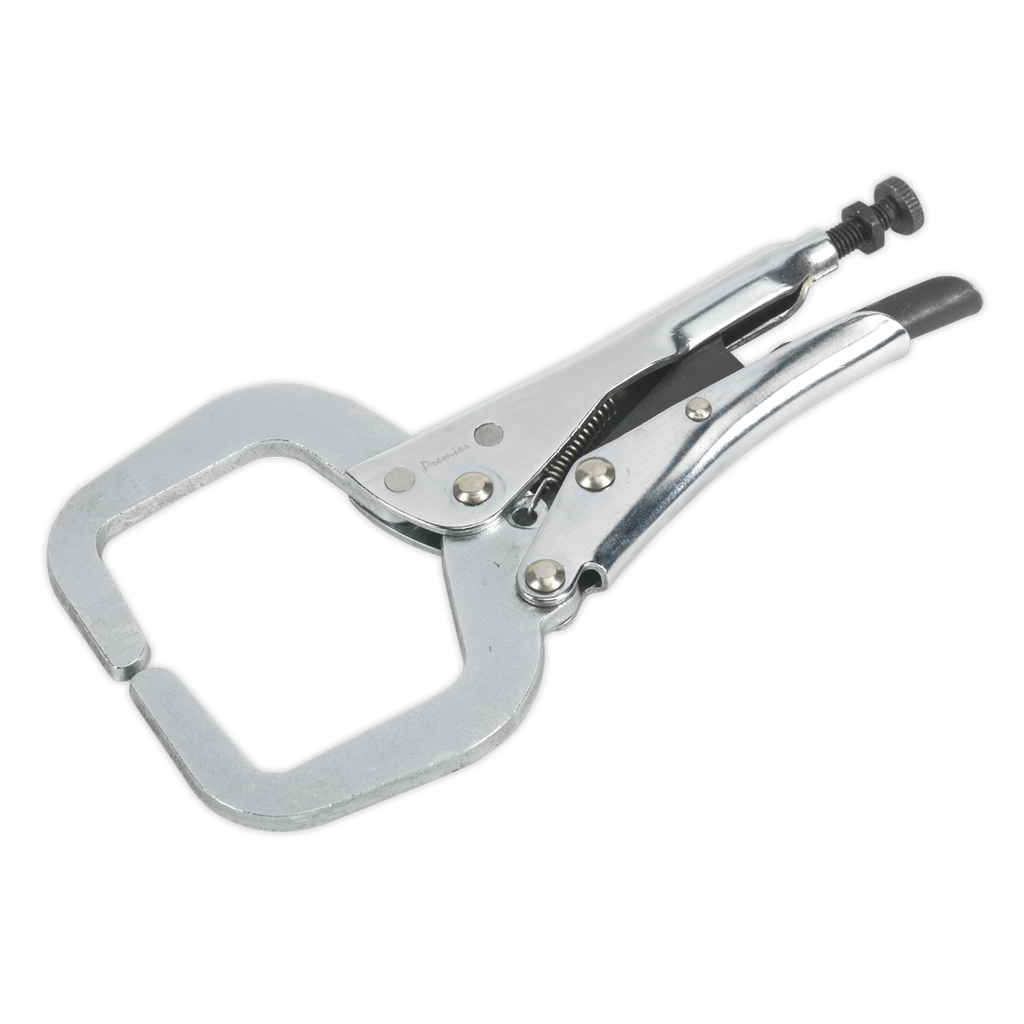 Sealey Premier Locking C-Clamp 165mm 0-45mm Capacity