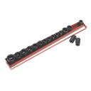 Sealey Premier Metric/Imperial Impact Socket Set 1/2"Sq Drive 16