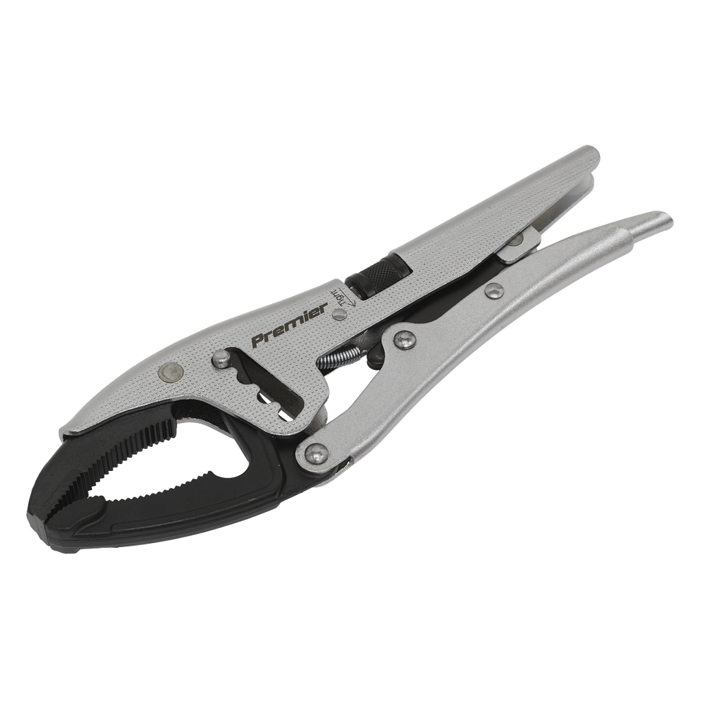 Sealey Premier Extra-Wide Opening Locking Pliers 250mm