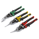 Sealey Premier High Leverage Aviation Tin Snip Set 3pc
