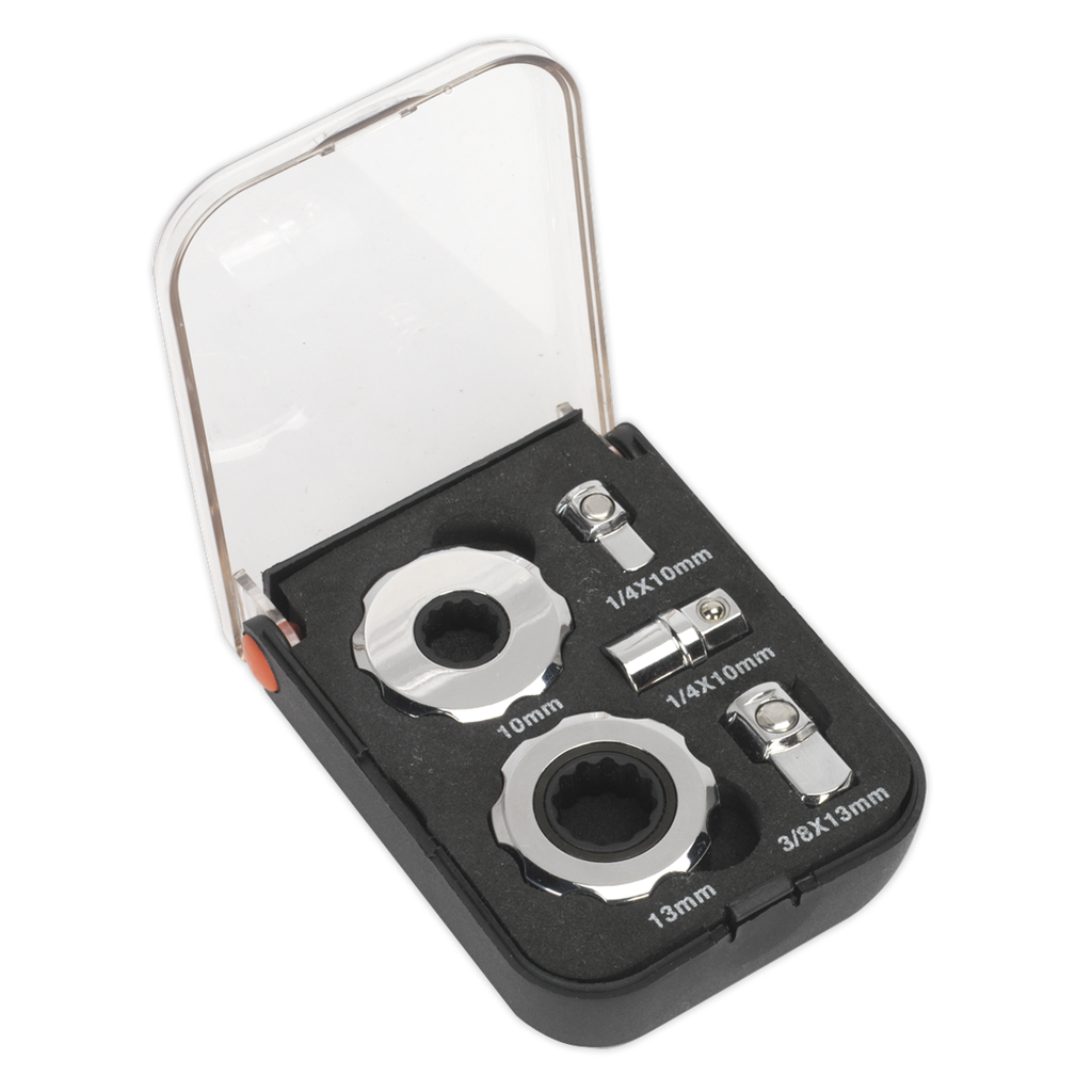 Sealey Premier Palm Ratchet Set 1/4" & 3/8"Sq Drive 5pc
