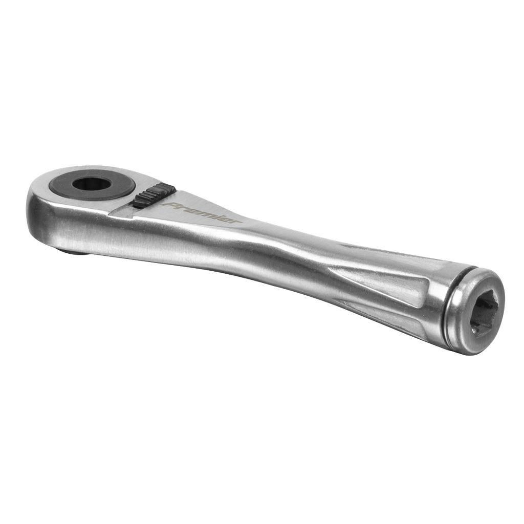 Premier Stainless Steel Micro Bit Driver Ratchet 1/4"Hex