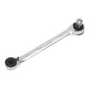 Sealey Premier Ratchet Spanner 1/4"Hex x 5/16"Hex Drive with 1/4"Sq Drive Adaptor