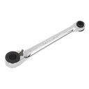 Sealey Premier Reversible Ratchet Spanner 1/4"Hex x 10mm Hex