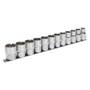 Sealey Premier Socket Set 1/2"Sq Drive12pc