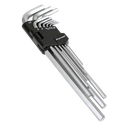 Sealey Premier Extra-Long Hex Key Set 9pc