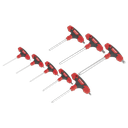 Sealey Premier T-Handle Ball-End Hex Key Set 8pc