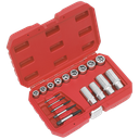 Sealey Premier Bolt, Stud & Screw Extractor Set 18pc