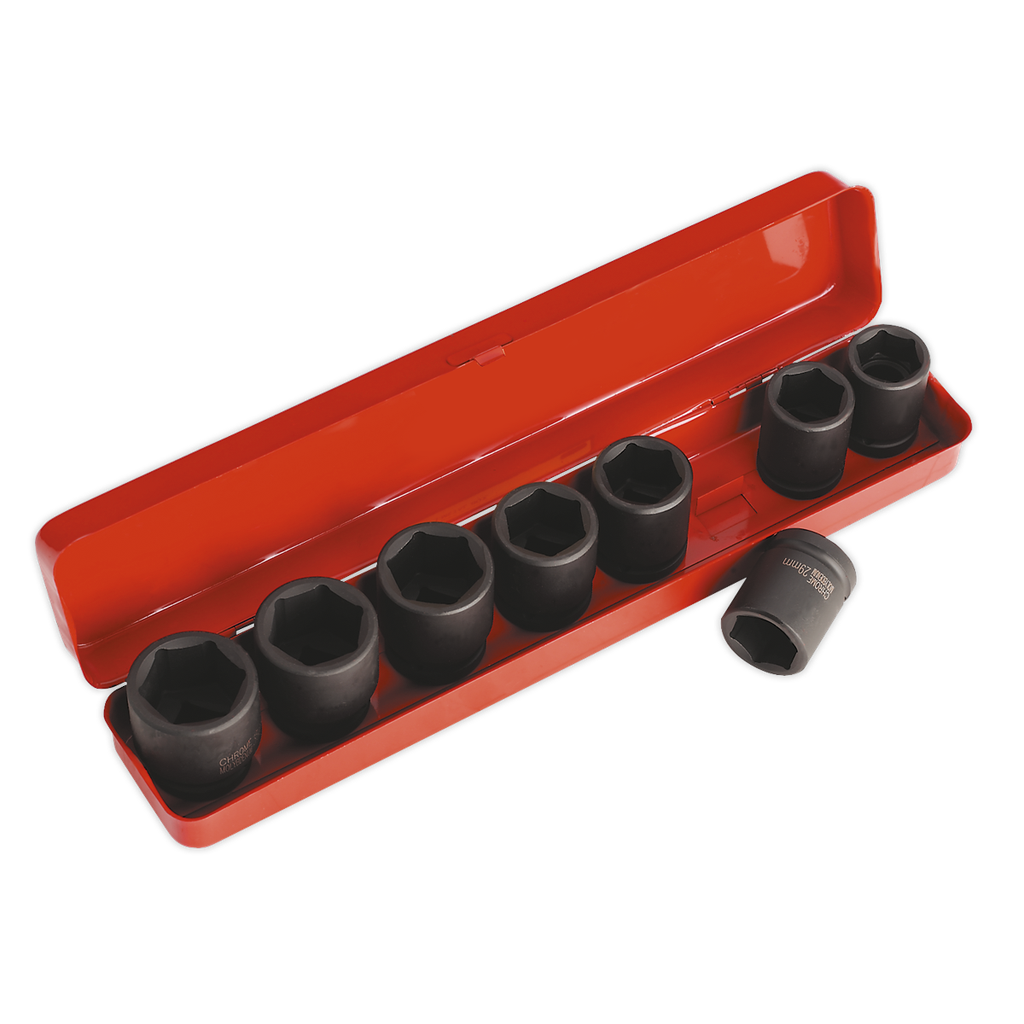 Sealey Premier Impact Socket Set 3/4"Sq Drive 8pc