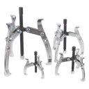 Sealey Triple Leg Gear Reversible Puller Set 4pc