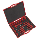 Sealey Premier Insulated Socket Set 1/2"Sq Drive 20pc - VDE Approved