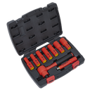 Sealey Premier Insulated Socket Set 3/8"Sq Drive 9pc - VDE Appro