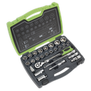 Sealey Premier Socket Set 1/2"Sq Drive 26pc