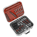 Sealey Premier Socket Set 1/4", 3/8" & 1/2"Sq Drive 216pc