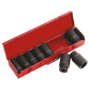 Sealey Premier Deep Impact Socket Set 3/4"Sq Drive 8pc