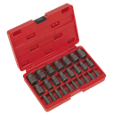 Sealey Multi-Spline Screw Extractor Set 25pc