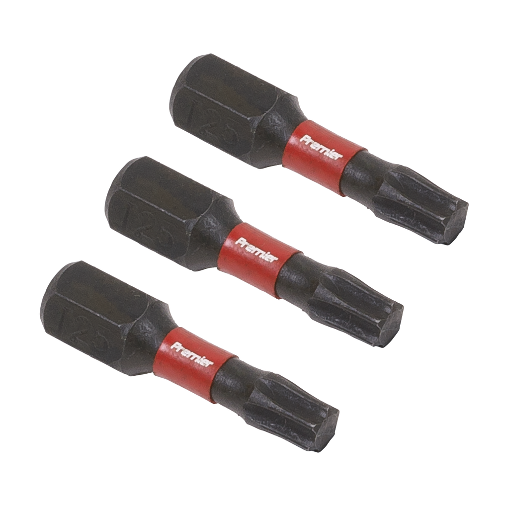Sealey Premier TRX-Star* Impact Power Tool Bits T25 x 25mm 3pc