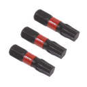 Sealey Premier TRX-Star* Impact Power Tool Bits T40 x 25mm 3pc