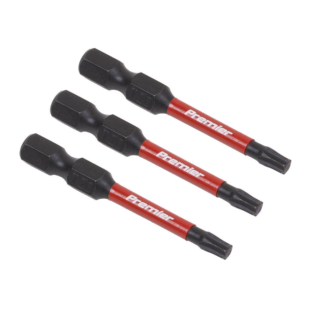 Premier TRX-Star* Impact Power Tool Bits T20 x 50mm 3pc