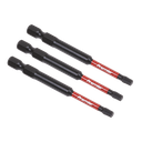 Sealey Premier TRX-Star* Impact Power Tool Bits T20 x 75mm 3pc